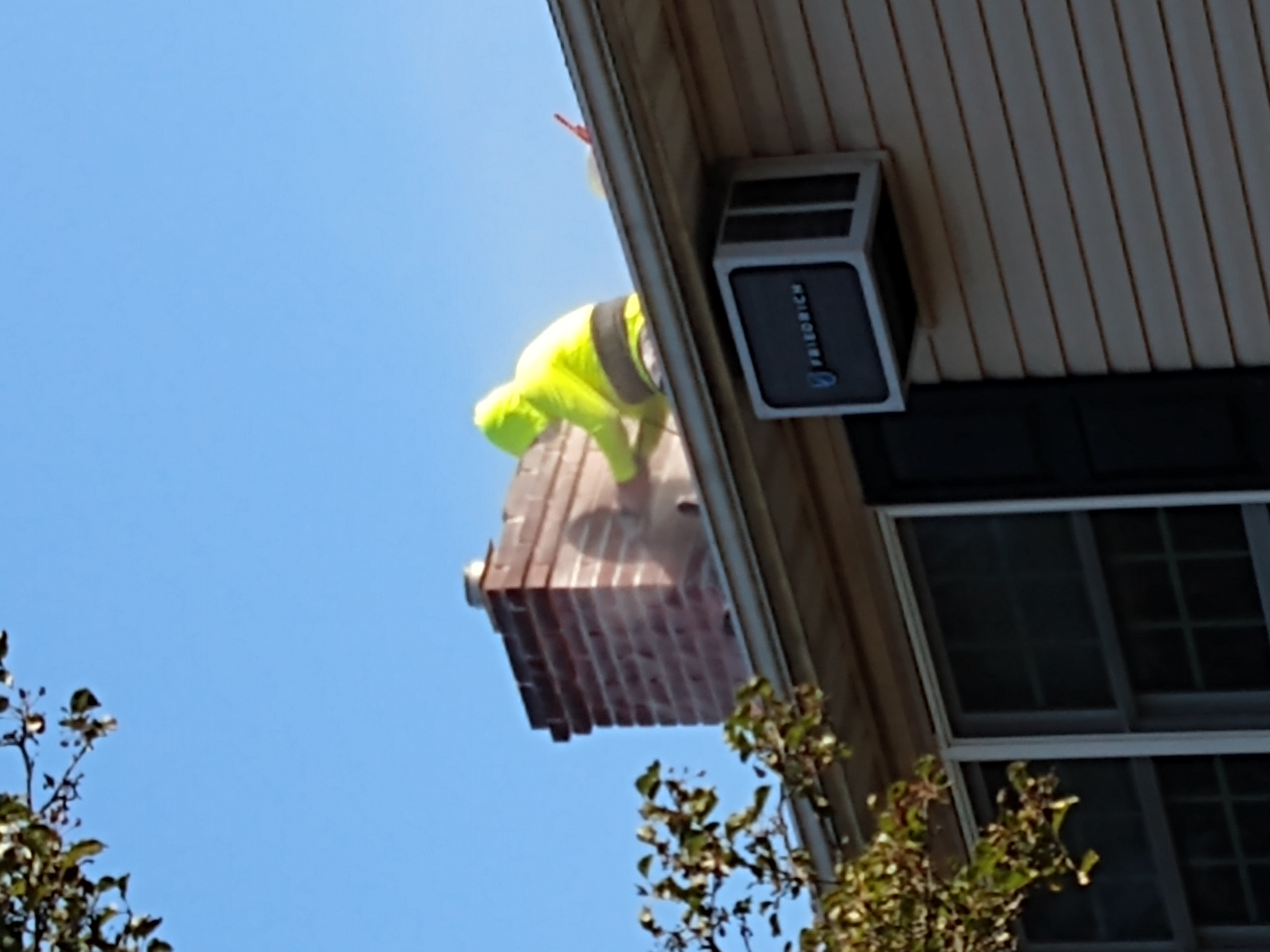 Chimney tuckpointing and mortar repair in Bellmore, New York